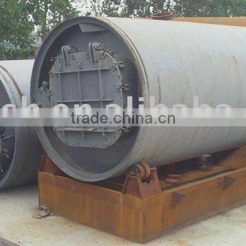 the waste plastic recycled machine to fuel plastic oil