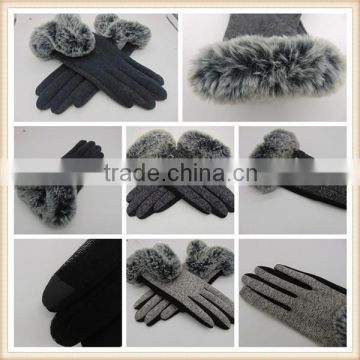 Alibaba Supplier Smort Touchscreen Micro-velvet Hand Gloves