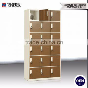 18 door stainless steel locker