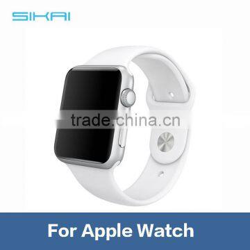 Watch Strap 2016 Comfortable 38 42 mm Silicone Strap For Apple Smart Watch Band Strap With Adaptor photo-3