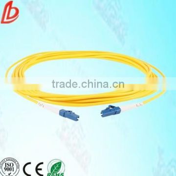 LC/UPC Singlemode simplex 2.0mm outdoor fiber optic patch cord,simplex singlemode lc optical fiber patch cord