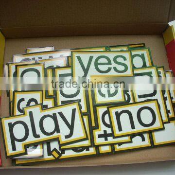 OEM Magnetic words for kids, fridge magnet letters puzzle , magnetic puzzle