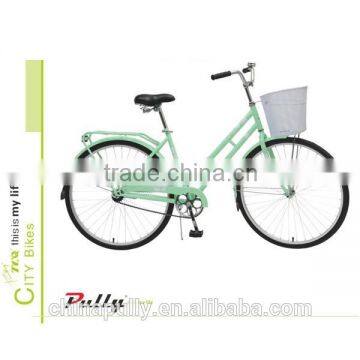 2014 hot sell ct2615 PULLY 26 inch single speed steel utility/city bike