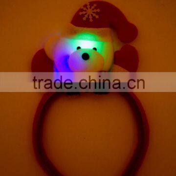 New Product Different Types Holiday Novelty Headband Light Christmas Headband Directly Sale photo-5