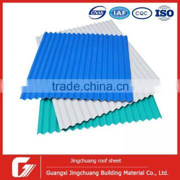 rain protection pvc plastic roofing sheet