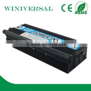 1200W dc to ac high efficiency micro off grid inverter car Power inverter with usb charged for smart phone, computer and camera