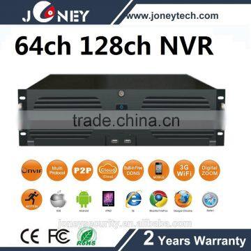 16 HDD ONVIF P2P Cloud Motion detection 64CH NVR