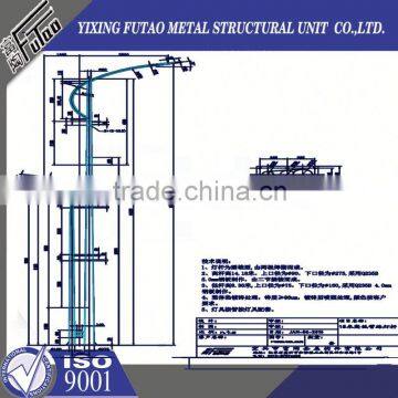 High Quality Galvanized Lamp Poles Steel Lamp Poles photo-6