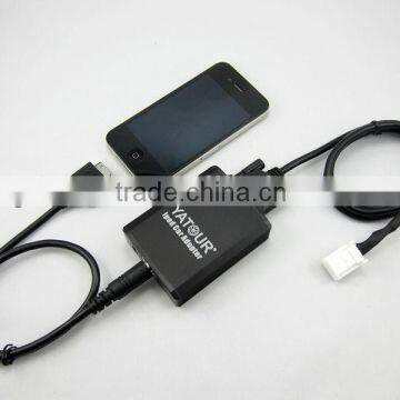 car audio connecter for IPHONE , IPOD,support AUX IN for Toyota