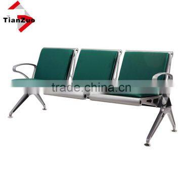 TianZuo vinyl tandem chair for public places