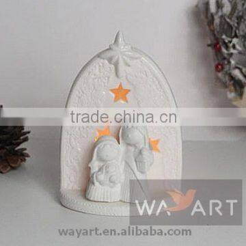 Holy Ceramic Christmas Nativity Mangers