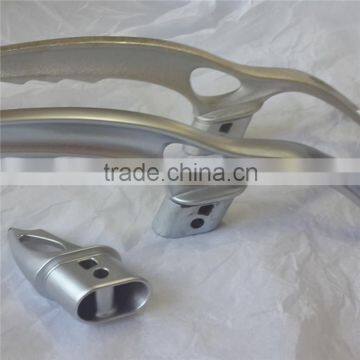 Large aluminum handicraft parts pearl chrome plating processing