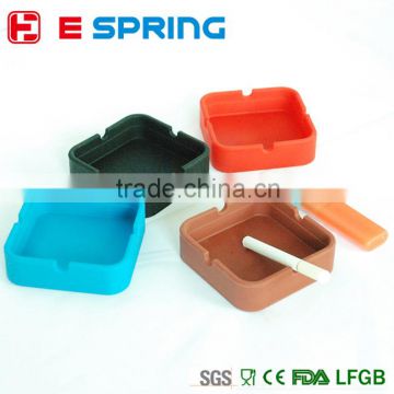 Square Round Silicone Ashtray