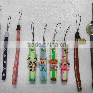 Girls and boys 3d pvc mobile phone charms