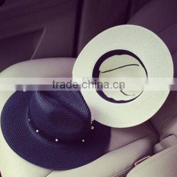 2016 Europe Popular Ladies Handmade Sun Hats High Quality Cheaper Wholesale Hat Straw photo-3