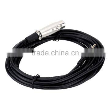 9.8ft / 3m XLR Female to 3.5mm Stereo Male Cable Wire for Phone Pad Smartphone Mixer Mixing Console Microphone Loudspeaker Com photo-4