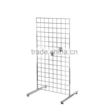 Chrome T-Legs for Gridwall Mesh,Gridwall Stand T-Legs photo-2