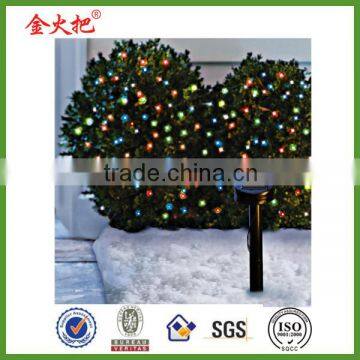 Multi-Colored Solar Outdoor Holiday String Lights