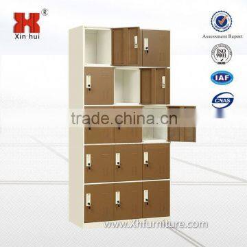 Steel Furniture 15 door Metal Lockers for school use