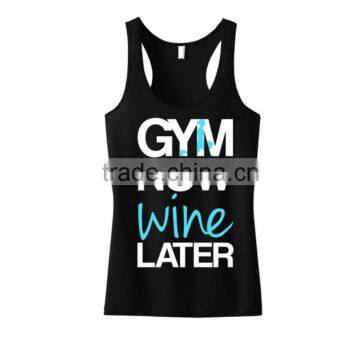 Custom Design Gym Tank Top. Men Singlet, y Back Custom Print Stringer, Racerback Singlet