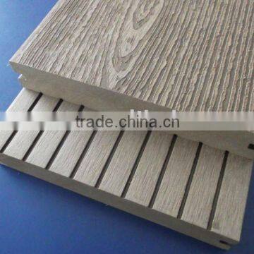 Vinyl Wood Plastic Composite Outdoor Solid Decking Floor