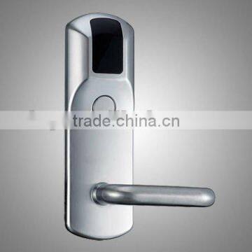 Zinc alloy RFID card lock with low power consumption and low temprature , RFID hotel door lock system K-3000Y5