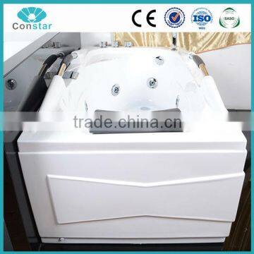 Wall Mounted Whirlpool Bathtub 1500*850*580mm