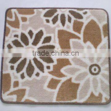 jacquard luxury ployester bath rug
