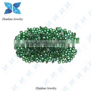 bulk green cubic zirconia for jewelry