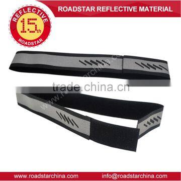 High visibility reflective slap wrap for outdoor ridding