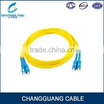 Manufacturer supply armored fiber optical ftth 2 core patch cord