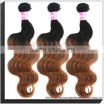 2014 New Arrival Brazilian Ombre Hair Weft