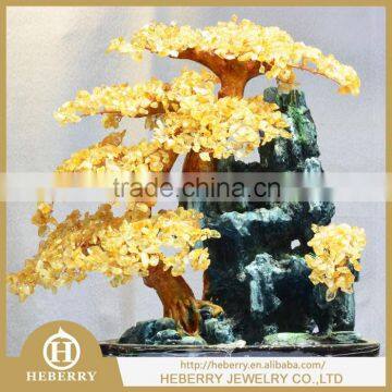 new fashion gemstone crystal tree lamp polished well best gift