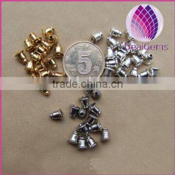 copper earring end caps earring stop back 100pcs one bag earring finding