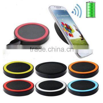 Portable Wireless Charger Q5, Q1 standard wireless charger for Iphone, Samsung and other smart phone