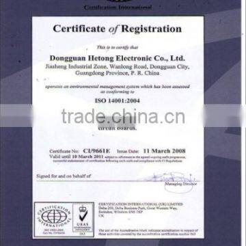 Environment Management System Certification