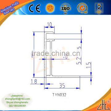 Hot! aluminium profile according to the drawing supplie, OEM industrial aluminum extrusion profiles for solar panel