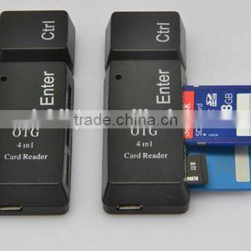 hot new products for 2015 OTG card reader 4 in 1 for android mobile phone from china wholesale