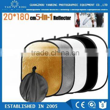 High quality portable foldable 120*180 5 in 1 studio photo light reflector