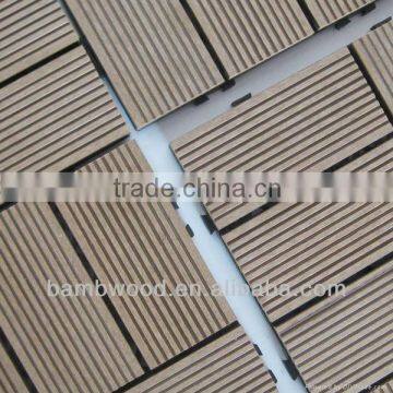 Popular and Cheap Composite DIY Decking Tile!