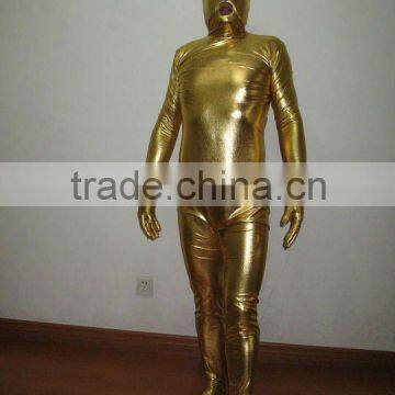 Purple Metallic Zentai Suit