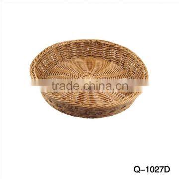 Low moq OEM factory cane-imitated basket display