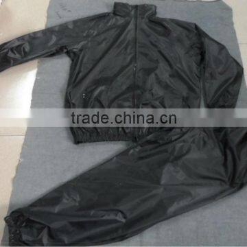 HL2029 polyester/pvc Sauna Suit1