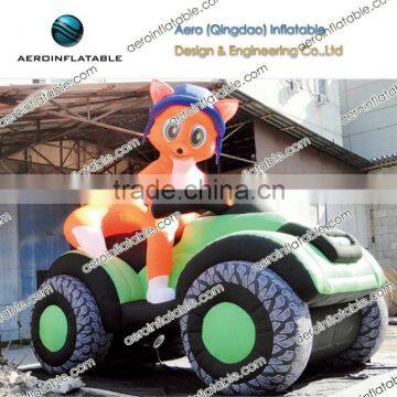 Giant Inflatable cartoon for car advertising / Inflatable animal