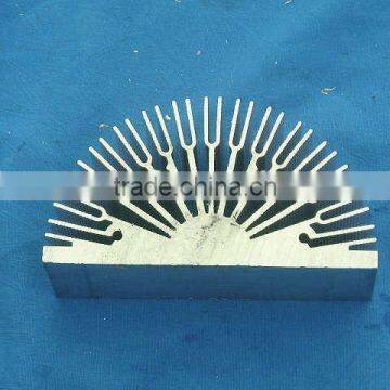 LED light heatsink aluminium sunflower heat sink