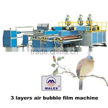 7-layer air bubble aluminized film laminated machine MALEX