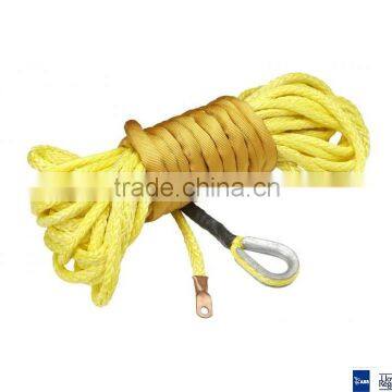 10mm x 40meters UHMWPE synthetic winch rope for 4x4/ATV/UTV/SUV/offroad recovery