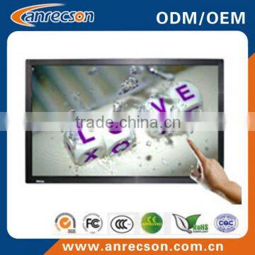 55" FHD TFT LCD IR touchscreen open frame monitor for advertising display kiosk