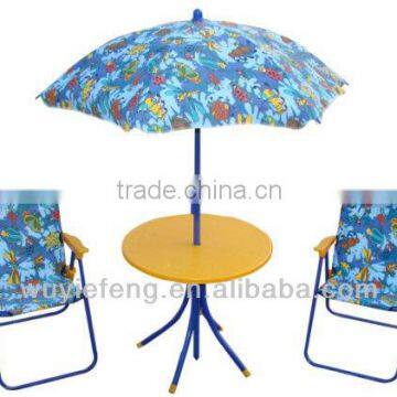 table,chair,umbrella garden set