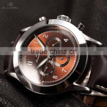 KS Navigator Men Leather Automatic Mechanical Analog Watch photo-5